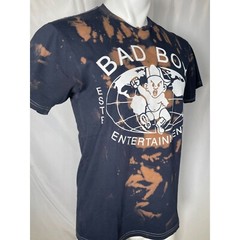 Bad Boy Entertainment Tie Dye Rap Puff Daddy Retro Logo T-Shirt Men’s MEDIUM