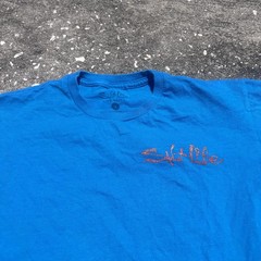 Salt Life Fishing Crew Neck Short Sleeve Fish Graphic Tee Size S for women