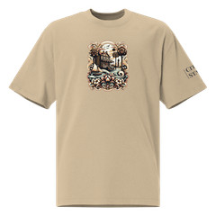 Oversized faded t-shirt (SOUTH CAROLINA)