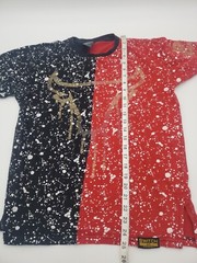 Switch Remarkable Shirt Mens Medium Red Black All Over Color Block..