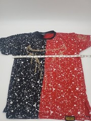 Switch Remarkable Shirt Mens Medium Red Black All Over Color Block..