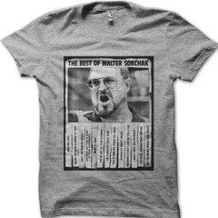 Best of Walter Sobchak Dude The Big Lebowski cotton T-shirt 8969