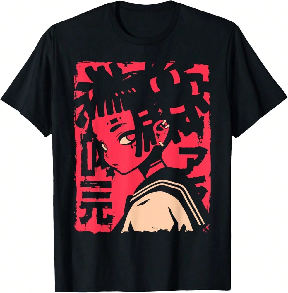Harajuku Cyberpunk Anime Manga Japanese T-Shirt Unisex