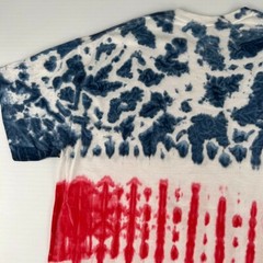 Colortone Shirt Men Extra Large Tie Dye Cotton Patriotic USA Work Party Core Nw