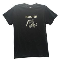 BUG-IN “Stressed” Logo T-Shirt – Volkswagen – VW – Air Cooled – Cal Look