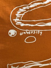 Tennessee Volunteers Short Sleeve Shirt Orange And White Graphic UT Size XL