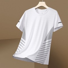 Short Sleeve Loose Fit T Shirt for Men Ideal for Sports and Casual Outings