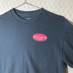 JACKS SURFBOARDS Long Sleeve SHIRT Sz M Gray Cotton Surf Wagon Huntington Beach