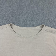 Lululemon Shirt Mens Large Beige Chest Pocket Relaxed Fit Oxford Crewneck Casual