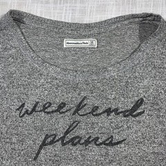 Abercrombie & Fitch ‘Weekend Plans’ L/S Shirt Medium