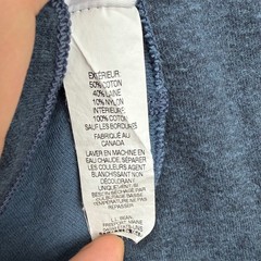 LL Bean Henley Shirt Mens Medium Blue River Driver Wool Blend Base Layer Outdoor