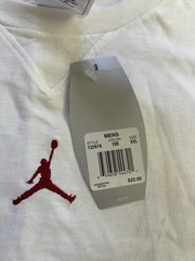 NEW Vintage 2000’s Jordan Brand Center Jumpman Logo T-Shirt XXL Michael USA 90s