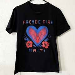 Rare! Arcade Fire Haiti band T-shirt Short Sleeve Full Size S to 5XL IM0651