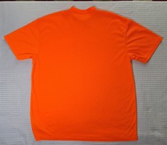 Carhartt Bright Orange Polyester T-shirt W/ Pocket Size XL