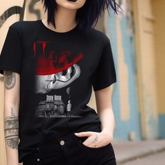 It Pennywise Come Home Movie Horror T-Shirt Black S-3XL