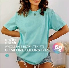 🔥Comfort Colors 1717 Unisex Short Sleeve Heavyweight TShirt Vintage Washed