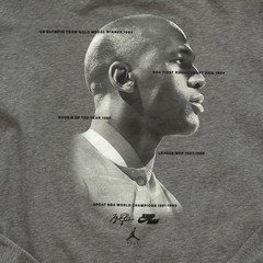 Jordan Jumpman Long-Sleeve T-Shirt-Michael Jordan-Gray-Large-GUC
