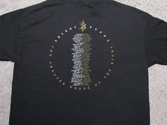 Original Vtg 2004 SKINNY PUPPY Greater Wrong Of Right T-SHIRT XL Tour Concert 04