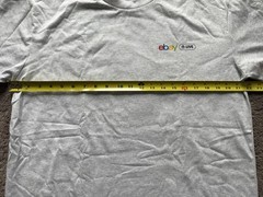 eBay Live Super Bowl LX San Francisco Gray Logo T-Shirt Adult Large – New