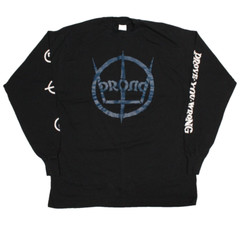 Vintage PRONG T Shirt size XL 1991 Band Tour Tee Single Stitch Long Sleeve