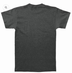 Men’s Lady Gaga Scribbles Slim Fit T-shirt Medium Grey NEW