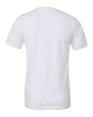 Bella + Canvas 3001C 2XL White Cotton Jersey Tee Unisex Tshirt