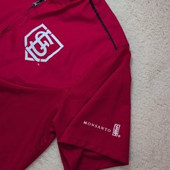 St. Louis Cardinals Men’s Baseball Shirt XL Red Quarter Zip MLB Team Logo