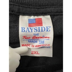 Bayside USMC T Shirt Mens 2XL Black Good US Marine Corps Graphic Tee Made in USA