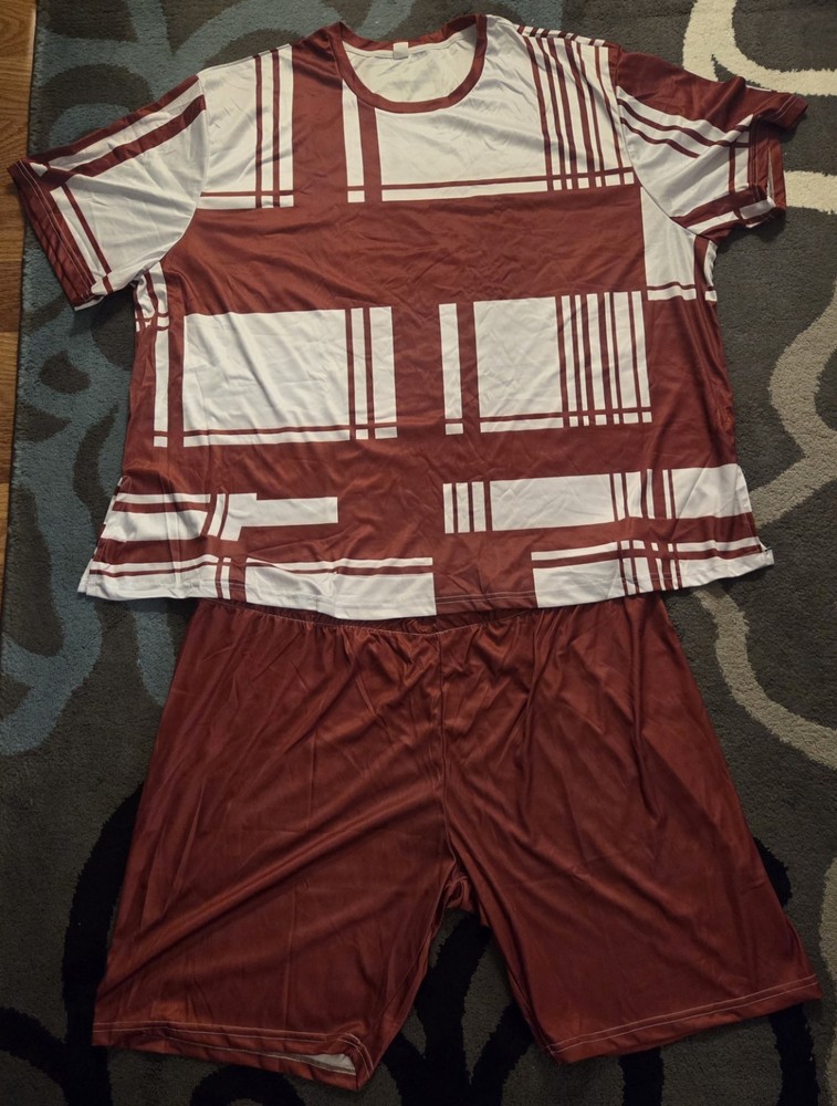 Unisex Short/Tshirt Set Size 7XL