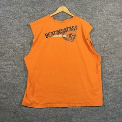 Vintage 90s And1 Basketball Trash Talk Sleeveless Cut Sleeve Shirt Men’s 2XL