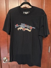 AMERICAN TRIGGER PULLERS ARMY RANGERS “Harder Faster”MENS LARGE