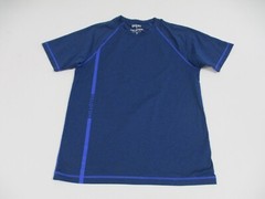 Rhone Peloton Shirt Mens Medium Blue Purple Biking Cycling Running Athletic Tee