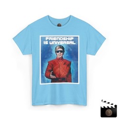 Friendship Is Universal T-Shirt For Men & Women, V Visitors Retro Sci-Fi TV Tee