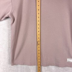 Reserved Supply Tshirt Mens M Mauve Pink Blank Preppy Quiet Luxury Streetwear