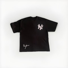 New York Yankees Handmade Tee | Black Streetwear | S-2XL | ALL SIZES