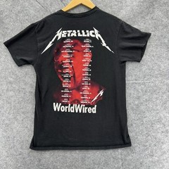Metallica Hardwired to Self Destruct 2017 World Tour Tee Size Medium Black