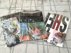 GHOST IN THE SHELL T-shirt Set Lot of 3 YOUNG MAGAZINE Vintage 90’s F/S