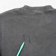 Pro Club Heavy Weight Thermal Shirt Mens Large Black Waffle Knit Long Sleeve L