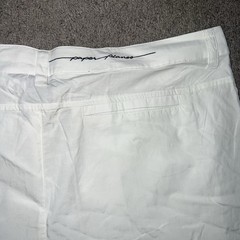 NWT PAPER PLANES WHITE DOUBLE PLEATED SHORTS SIZE 3XL MSRP $138