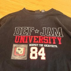 Vintage 90’s Def Jam University Hip Hop Rap Tee XL