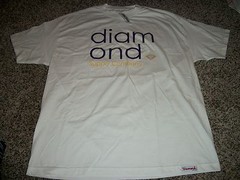 DIAMOND SUPPLY COMPANY New NWT Mens Shirt White Purple Small Large L XL