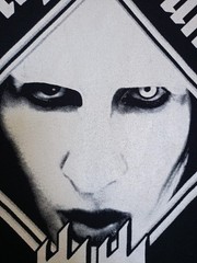 VINTAGE 2003 MARILYN MANSON T-SHIRT – THE GOLDEN AGE OF GROTESQUE-XL-MINT FOTL