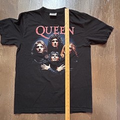 Queen The Roxx Double Sided T-Shirt Size Large Black