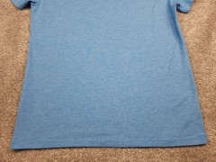 Mammut T Shirt Mens Medium Blue Stretch Lightweight Breathable Outdoor Logo