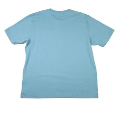 Carhartt Henley T Shirt Pocket Tee Mens 3XL Loose Fit Short Sleeve Blue K84