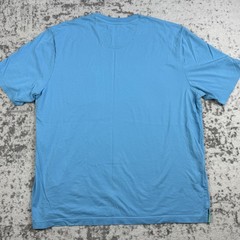 Tommy Bahama Shirt Mens XLT Blue Supima Cotton Pocket Crewneck Tee Big Tall