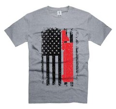 Men’s US American Flag shirs truck driver gifts american trucker shirt