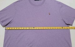 Polo Ralph Lauren Men’s Classic Fit Purple Crewneck T Shirt Size 2XB