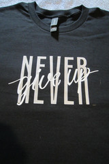 CUSTOM DTF PRINTED T SHIRT (SIZES MED / LG / XL)