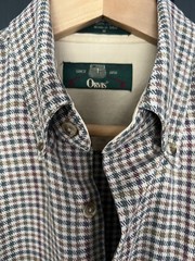Orvis Plaid Grandpacore Mens M Quiet Luxury Dark Academia Heritage Prep Classic